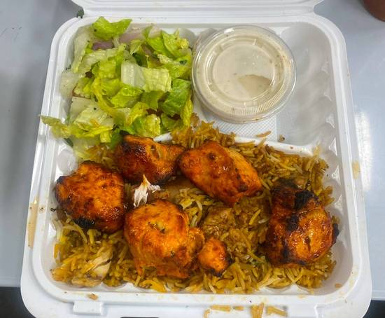 Delicious Chicken Tikka Botti with Garlic Sauce at Rehman Kitchen in Edmonton, AB